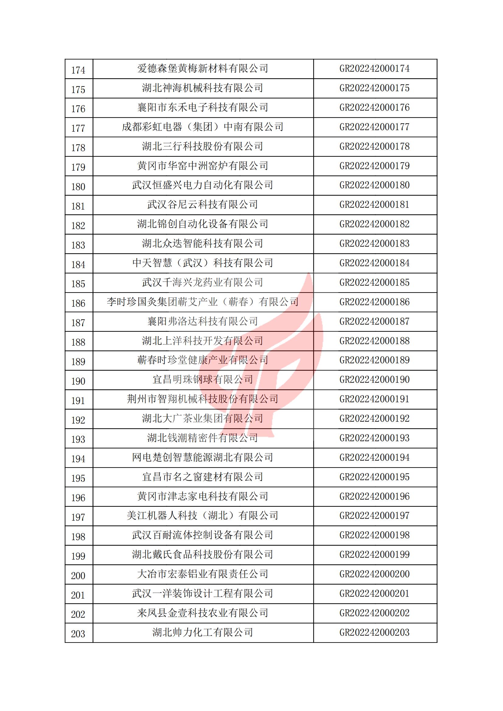 湖北省認定機構2022年認定的第一批高新技術企業(yè)備案名單_06